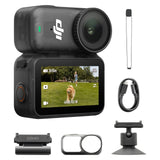 DJI Osmo Nano Standard Combo (64GB), 4K Wearable Camera, 1/1.3″ Sensor