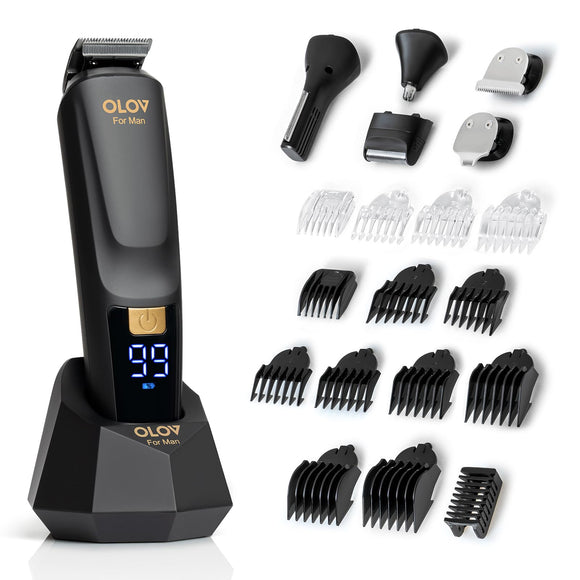 Hair Clipper, Nose, Ear,Body and Face, Electric Razor OLOV For Man