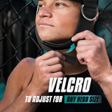 Yes4All Adjustable Neck Harness for Weight Training/Neck Exerciser with Wide Padded Strap Support Neck Strengthener & Resistance Training, Weight Lifting Head Harness Black Yes4All