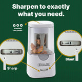 BAZIC Products Electric Pencil Sharpener for & Jumbo, 6-12 mm, 12-Case