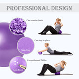 Small Pilates Ball, Therapy Mini Workout Core 9 Inch Exercise Bender Pilates, Yoga, Workout, Bender, Training and Physical Therapy, Improves Balance Goonidy