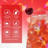 PERFY Caffeine Free Healthy Soda Classics Variety | Real Fruit Juice – Low Sugar Nootropic Drinks with L-Theanine + Turmeric or Ashwagandha | Calming Functional Mocktail Sampler | Sweetened with Stevia & Monk Fruit | Keto + GLP-1 Friendly