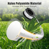 Bessport 8 Pack AF-100 String Trimmer Replacement Spool Fit for Black+Decker, 30ft 0.065" Trimmer Line Autofeed Weed Eater String Compatible with Black+Decker Weed Wacker (6 Spools+2 Caps)