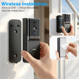 KEPEAK Doorbell Camera Wireless, Video Door Bell Battery with Monitor