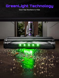 Cordless Vacuum Cleaner, 10 in 1 Stick Vacuum with Powerful Suction, Hose, Green LED Light, Anti-Tangle Brush, Lightweight Rechargeable Vacuum Cleaner for Home, Hardwood Floors,Pet Hair (Purple)