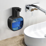 Gotofine Automatic Foaming Soap Dispenser with 500ml/17oz Capacity, Touchless Soap Dispenser with 4 Level Adjustable, Rechargeable, Wall-Mounted, Waterproof for Kitchen, Bathroom, Hotel, Restaurant