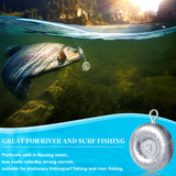 24pcs Sinkers Fishing Weights Coin Disc Sinker Fishing Sinkers Weights (C-Mix Kit(1+2+3+4+6oz) 24pack) Bnqoe