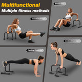 RELIFE REBUILD YOUR LIFE Push Up Bar,14in High Steel Parallettes Bars,Dip Station Strength Training At Home Gym Workout.Calisthenics Parallel for L-Sit,Handstands,Full Planche,Dips,Gymnastics. RELIFE REBUILD YOUR LIFE