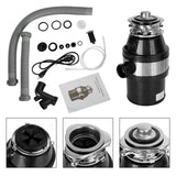 Viprh 3/4 HP Under Sink Garbage Disposal - 2800 RPM Kitchen Food Waste Disposer with Plug and Safety Features