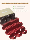 MLIP Body Wave Bundles Human Hair, 100% Raw Indian Hair, Full & Thick