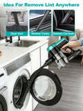 OUYFHK Cordless Vacuum Cleaner, 58Kpa 10 in 1 Vacuum Cleaners for Home, 55Mins Stick Vacuum with Self-Standing & LED Display, Anti-Tangle & Wall Mount Charging (Cyan)