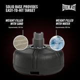 Everlast Freestanding Adjustable Punching Bag for Adults | Heavy Boxing Bag with Stand | Free Standing Punching Bag for Boxing, Muay Thai, MMA, Home Gym Training