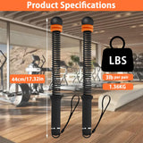 Ropeless Battle Ropes - Load-Adjustable, Slip-Resistant Design, Portable & Easy to Store | Battle Ropes for Home Gym,| Ideal for Fitness Enthusiasts, Beginners & Busy Professionals (Black)