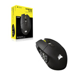 Corsair Scimitar Elite Wireless SE MMO PC Gaming Mouse – 33,000 DPI, 16 Programmable Buttons