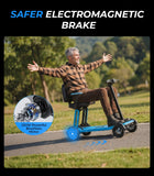 PAISEEC L5 Mobility Scooter 32 lbs Ultra Lightweight, One-Step Folding Mobility Scooter, Electric Scooter with PAI Safety System, Airline Approved Mobility Scooter for Seniors (Blue, 15 Miles)