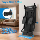HXD-ERGO Stair Stepper for Home, 6-Level Magnetic Resistance Stepper Machine with Incline Modes & LCD Monitor, 330LBS Capacity Quiet Stair Climber, Steppers for Exercise at Home, Stair Master Workout