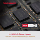 RAM Laptop Only】 GIGASTONE 16GB Kit (2x8GB) DDR4 3200MHz (2933MHz or 2666MHz) PC4-25600 (PC4-23400/21300) CL22 1.2V SODIMM 260 Pin