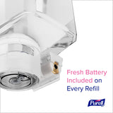 PURELL ES10 Dispenser Floor Stand with White Automatic Hand Sanitizer Dispenser (Pack of 1) – 8210-DS