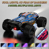Nikuku Fast Remote Control Car, 38 KPH High Speed Off Road RC Cars with 2.4 GHz, 1:20 Scale 4WD Electric All Terrain RC Monster Truck Toys, Christmas Birthday Gifts for Adults & Boys