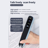Translation Scanning Pen, Mobile Scanner Translator with Record Function, Digital Scanning Translation Pen Asixxsix
