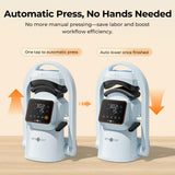 Auto Hat Press Machine - Hat Heat Press Machine with Precise Temp&Timer Control