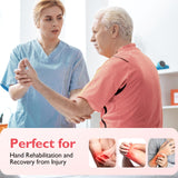 FitBeast Grip Strengthener Forearm Strengthener, Adjustable Hand Grip for Strength Training & Rehabilitation, 10-132 lbs Resistance, Ideal for Athletes and Physical Therapy (1 Piece Red) FitBeast