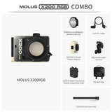 ZHIYUN MOLUS X200 RGB Combo 200W Professional Portable COB Video Light