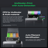 Creality K2 Pro Combo (A) 3D Printer, Multicolor Color Printing with CFS, 600mm/s High-Speed