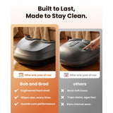BOB AND BRAD Shiatsu Foot Massager with Heat and Remote,FSA Eligible HSA Deep Kneading Electric Feet Massager for Plantar Fasciitis, Fits US Size 12