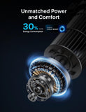 PELONIS 40 inch Bladeless Tower Fan for Bedroom, Standing Fan with Remote Control, 26ft/s, 90° Oscillation, 3 Speed Settings, 27 Db, 3 Modes, 15-Hour Timer, LED Display, Fan that Blows Cold Air, Grey