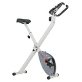 Sunny Health & Fitness Comfort XL Ultra Cushioned Seat Folding Exercise Bike with Device Holder, Gray - SF-B2989 Sunny Health & Fitness