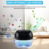 ap airpleasure Purifier Air Washer, Air Fresher Aroma Diffuser for Home, Office, Air Purifier with Night Light (Black)