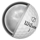WILSON 2024 Staff Model Golf Ball - 12 Balls, White WILSON