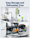 Immersion Blender Handheld 1000W 5 in 1 Corded Stick Hand Blender Kitchen with 12 Speed, BPA-Free, Mixing Beaker, Chopper