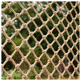 Hemp Rope Safety Net for Kids & Pets, Hand-Woven Fishing & Garden Decor, Climbing Plant Support, Balcony & Stair Anti-Fall Protection Net, Durable Rope Fence Net