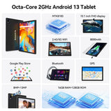 Android 13 Tablet 2024 Latest 10 inch Octa-Core Tablet, 128GB ROM+16GB RAM (8+8 Virtual)+1TB Expand, 5G WiFi kimlok
