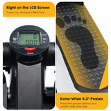 NEWBULIG Mini Stepper for Exercise at Home Stair Step Machine for Indoor Fitness Portable Home Gym Stepper for Full Body Workout 300lb Weight Capacity