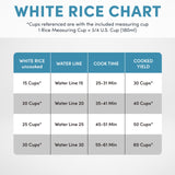 60-Cup (Cooked) (30-Cup UNCOOKED) Commercial Rice Cooker, Stainless Steel Exterior (ARC-1130S), Silver AROMA