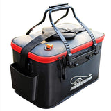 Multi-Functional EVA Foldable Fish Bag for Outdoor - Live Fish Lures and Protection Containers - 8GAL, 6GAL, 4.8GAL, 3GAL