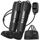FIT KING Air Compression Recovery System,Dynamic Pressure for Circulation Improvement and Fast Recovery,Sequential Massage Boots for Athletes (Medium)