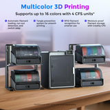 Creality Official K2 Combo(A) 3D Printer, Multi-Color Printing with CFS, 600mm/s High-Speed