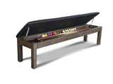 Nixon Billiards Birdy Slate Pool Table Grayson Grey Club Master II 8FT