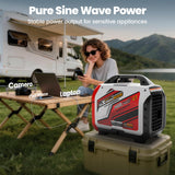 maXpeedingrods 2400 Watt Portable Inverter Generator with App RV Home Use