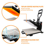 PowerPress Industrial-Quality Digital Sublimation Heat Press Machine for T Shirt