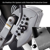 ITM5900 Advanced Heat and Massage Inversion Table, Gray/Black Innova Health and Fitness