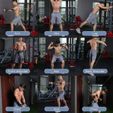 WHATAFIT Resistance Bands, Exercise Bands，Resistance Bands for Working Out, Work Out Bands with Handles for Men and Women Fitness, Strength Training Home Gym Equipment