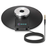 3.5mm TRRS 4 Pole 360° Omni-Directional Conference Recording Microphone with Daisy Chain Option for Meetings Using iPhone ECS