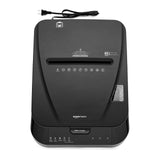 Basics 150-Sheet Autofeed Micro-Cut Paper and Credit Card Shredder, High Security Level P-4 with 8.5-Gallon Bin