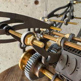 MechPuConToy 3D Metal Flying Bird Mechanical Model, Surrealistic Creative Collectible Kits Gifts for Teens and Adults (Dynamic Version)