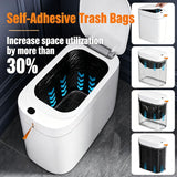 Automatic Bathroom Trash Can with Lid, 3.5 Gallon Motion Sensor Trash Can
